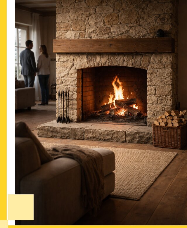 Открытые камины под ключ в Дальнегорске от 154560 р. ЭриданДль