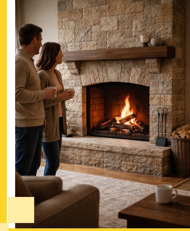 Каменные камины на заказ в Дальнегорске от 185472 р. | ЭриданДль