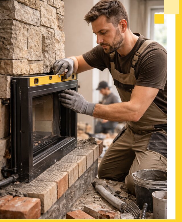 Дровяные камины под ключ в Дальнегорске: монтаж, обустройство