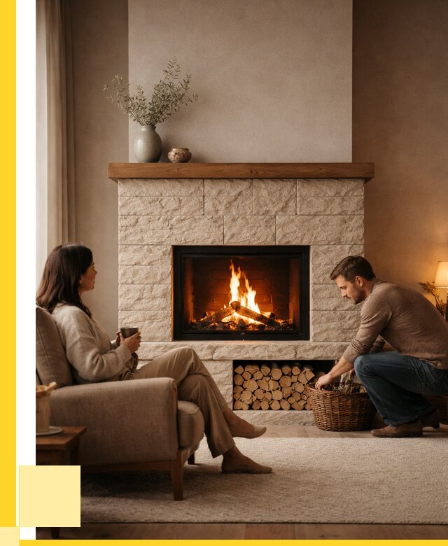 Камины для дома в Дальнегорске под ключ от 154560 р. | ЭриданДль