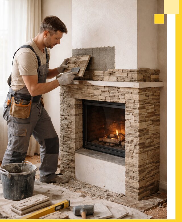 Изготовление и монтаж каминов для дома под ключ в Дальнегорске