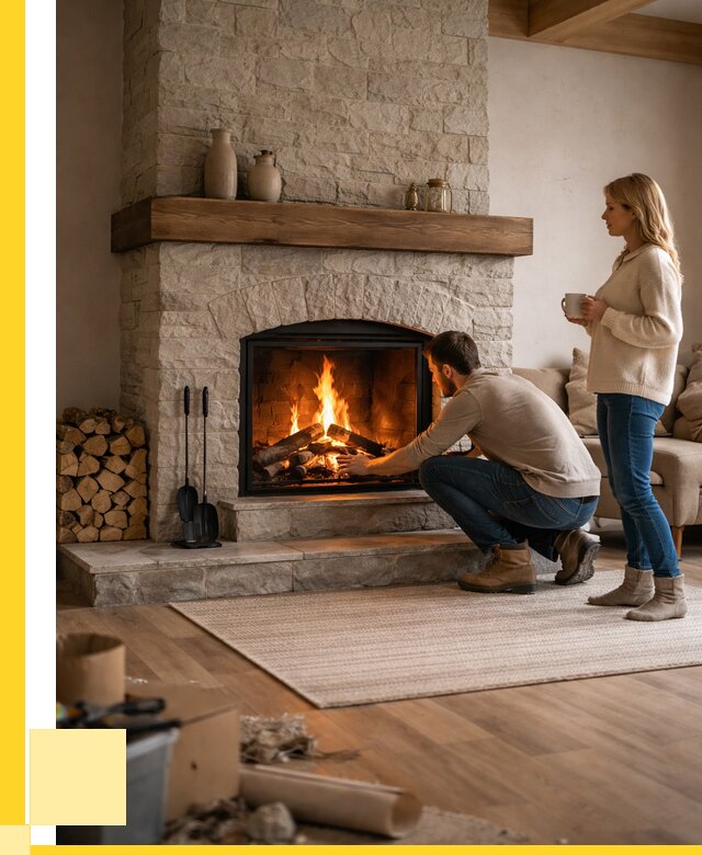 Камины для загородного дома в Дальнегорске от 360640 р., ЭриданДль