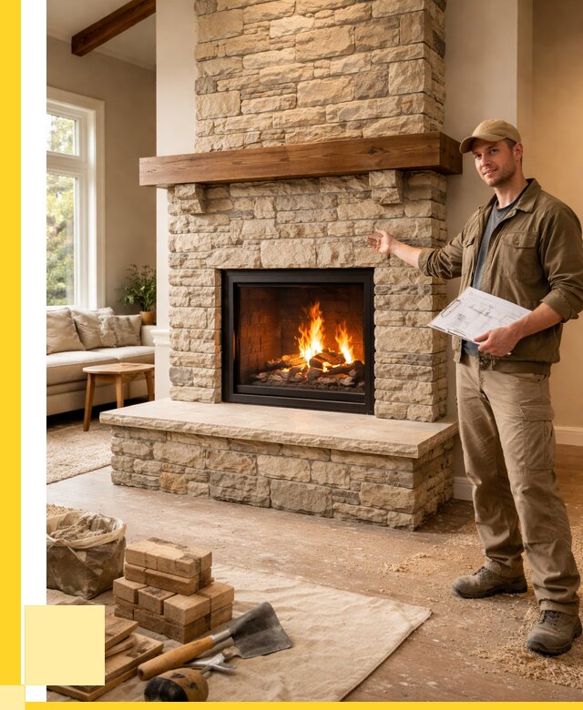 Камины под ключ в Дальнегорске от 185472 р. | ЭриданДль — установка