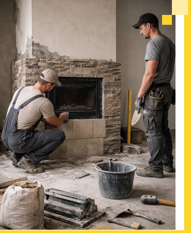 Камины под ключ в Дальнегорске: проект, изготовление и монтаж