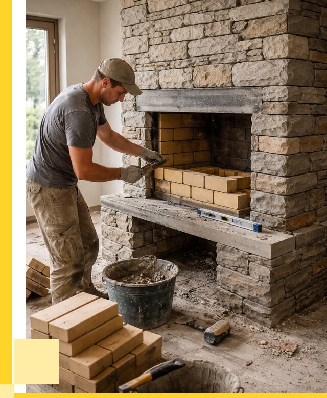 Кладка каминов и камина в Дальнегорске от 25760 р. ЭриданДль