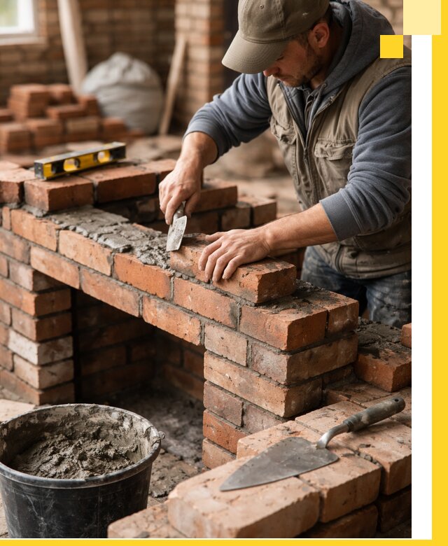 Кладка каминов под ключ в Дальнегорске профессиональная отделка и монтаж