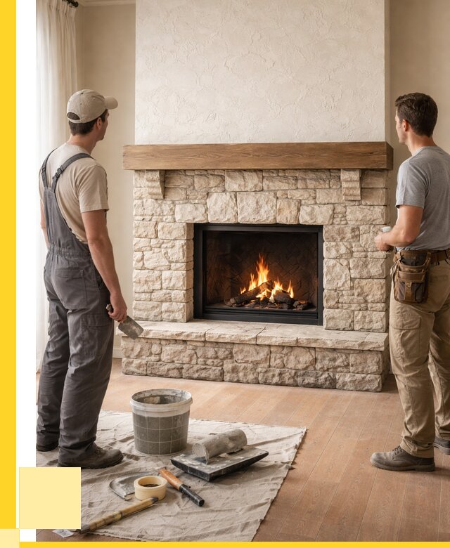 Отделка каминов в Дальнегорске от 6698 р. под ключ | ЭриданДль