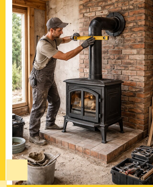 Монтаж печей установка банной печи в Дальнегорске от 15456 р. | ЭриданДль