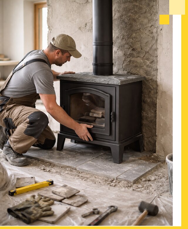 Профессиональный монтаж печей и каминов в Дальнегорске под ключ