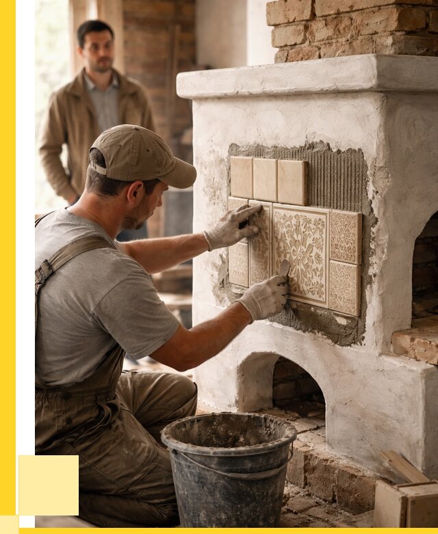 Отделка печей и банных печей в Дальнегорске от 36064 р. | ЭриданДль