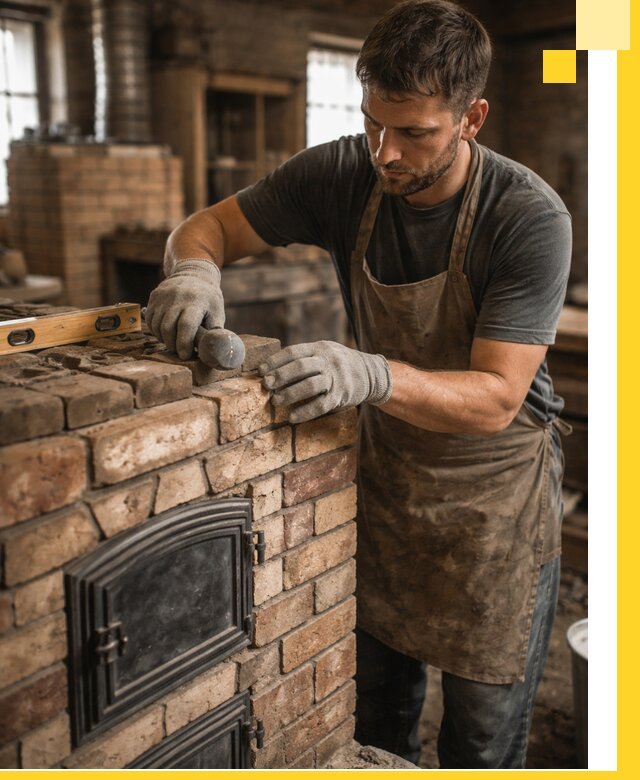 Изготовление печей на заказ в Дальнегорске с проектом и монтажом