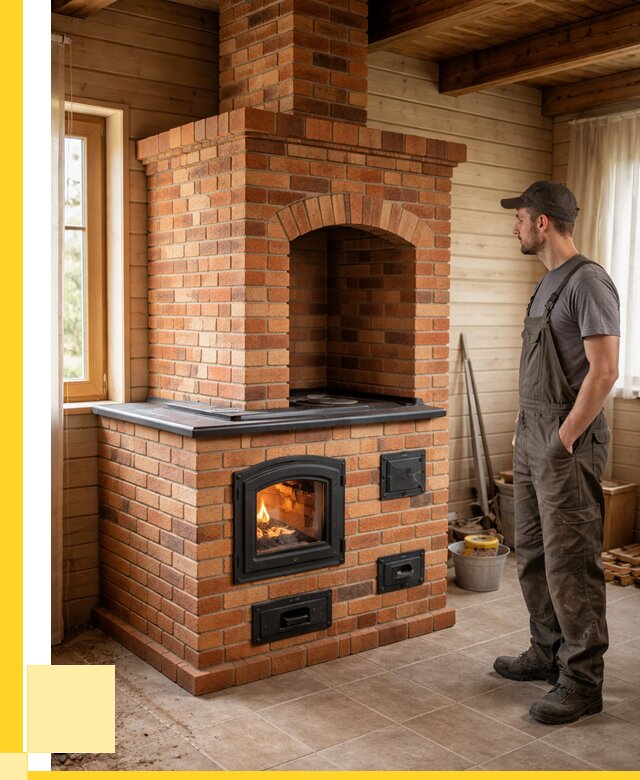 Кирпичные печи в Дальнегорске: купить от 154560 р. | ЭриданДль