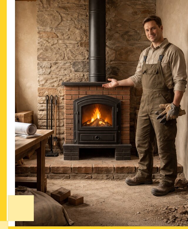 Печи отопительные из кирпича в Дальнегорске от 82432 р., ЭриданДль