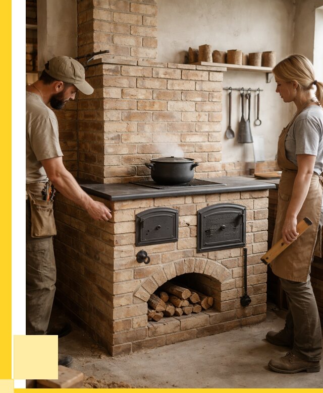 Варочно отопительные печи в Дальнегорске от 92736 р. | ЭриданДль