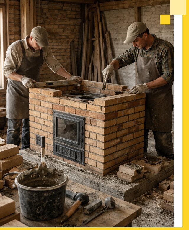 Изготовление и установка варочных печей под ключ в Дальнегорске