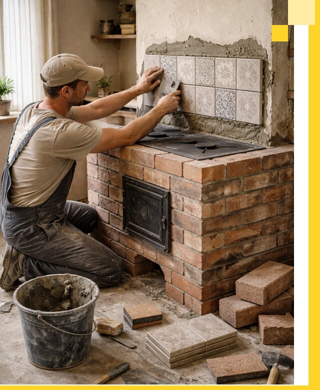 Печи с плитой на заказ монтаж гарантия и сервис в Дальнегорске