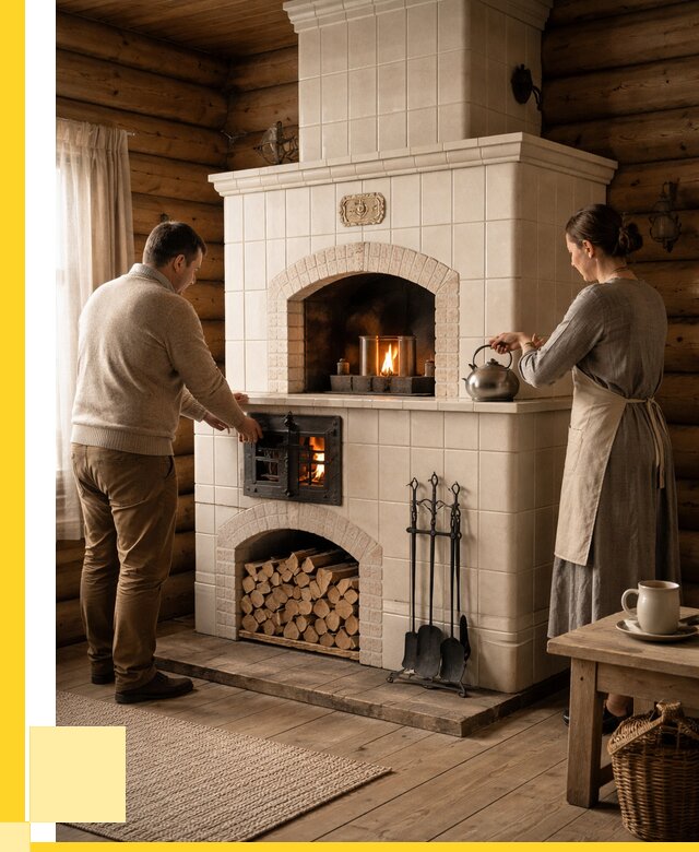 Русские печи в Дальнегорске: установка от 154560 р. ЭриданДль