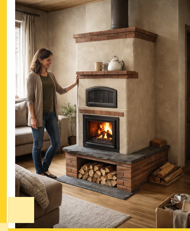 Печи шведки в Дальнегорске от 87584 р. | ЭриданДль — печь шведка