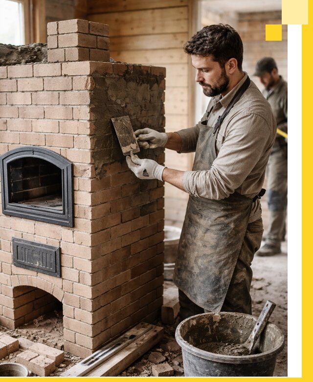 Изготовление и установка печей-шведок под ключ в Дальнегорске