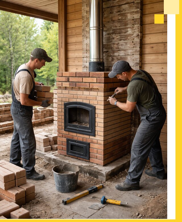 Производство и установка дачных печей под ключ в Дальнегорске