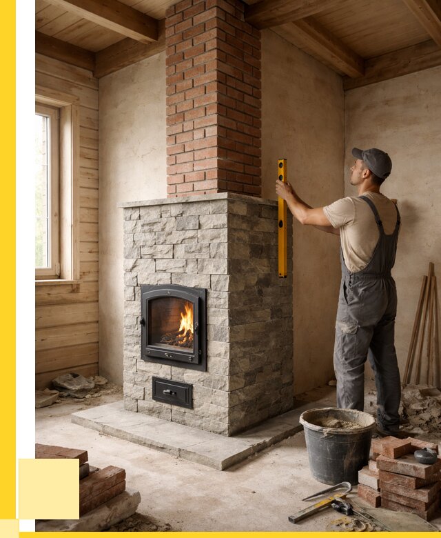 Печи и дымоходы под ключ в Дальнегорске от 46368 р., ЭриданДль