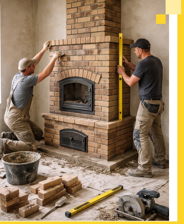 Продажа и установка печей и каминов для дома под ключ в Дальнегорске