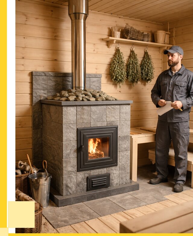 Печи для бани под ключ в Дальнегорске от 123648 р. | ЭриданДль