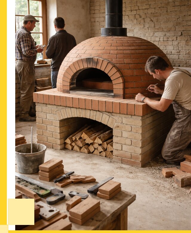 Помпейская печь дровяная для пиццы в Дальнегорске | ЭриданДль от 206080 р.