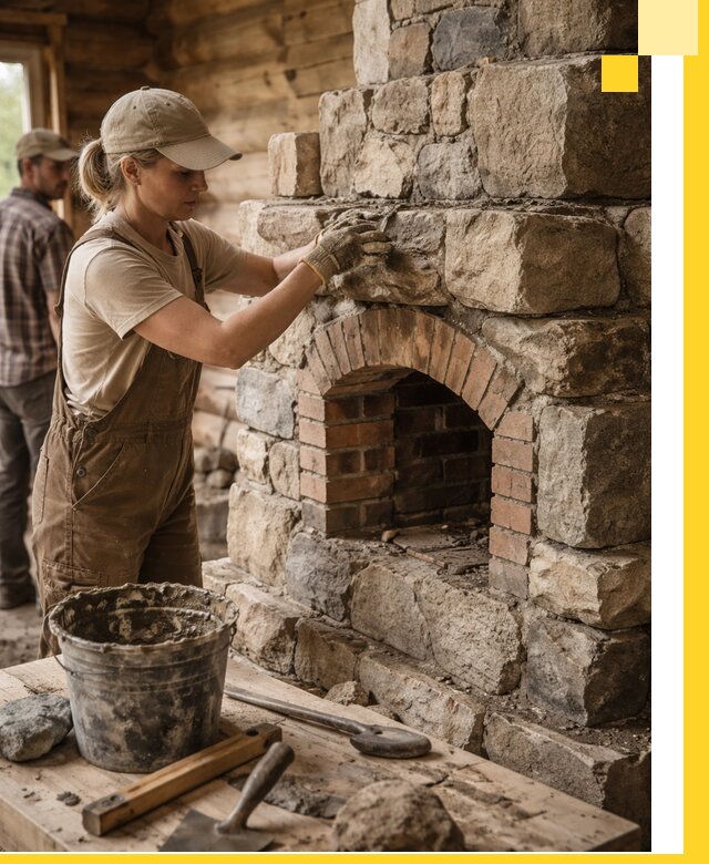 Каменные печи на заказ и монтаж в Дальнегорске, долговечные решения