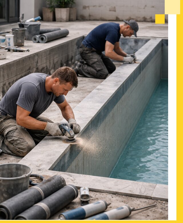 Профессиональный ремонт бассейнов под ключ в Дальнегорске