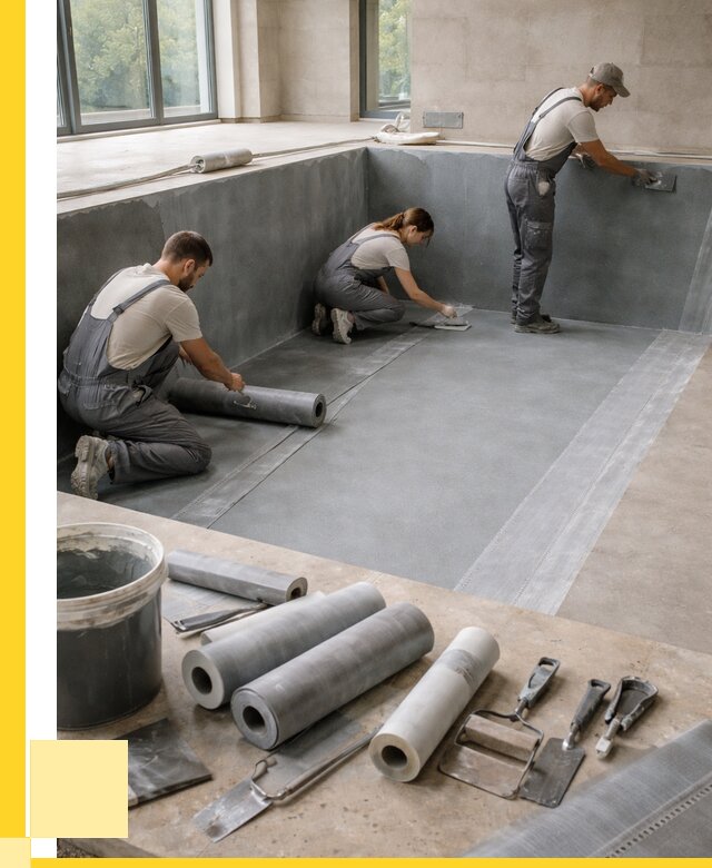 Гидроизоляция бассейнов в Дальнегорске от 2061 р., ЭриданДль