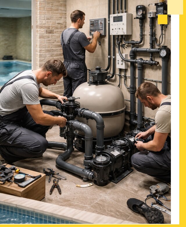 Комплексное оборудование для бассейнов под ключ в Дальнегорске