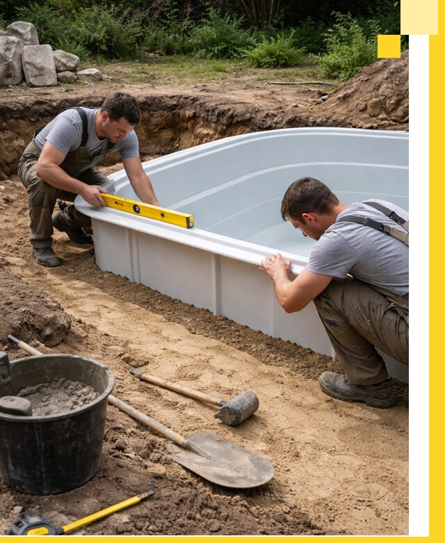 Производство и установка пластиковых бассейнов в Дальнегорске под ключ