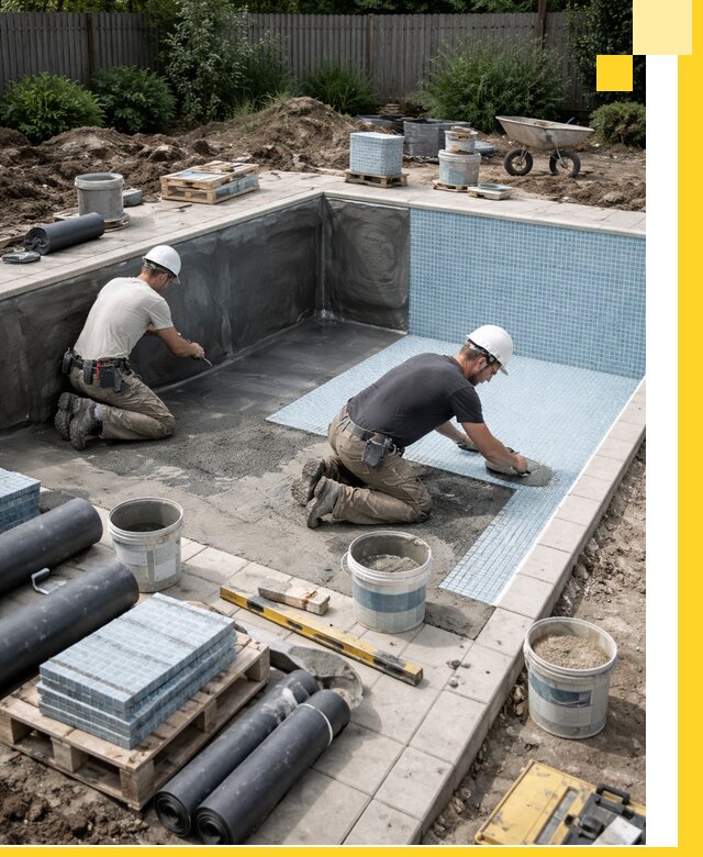 Проектирование и строительство стационарных бассейнов в Дальнегорске