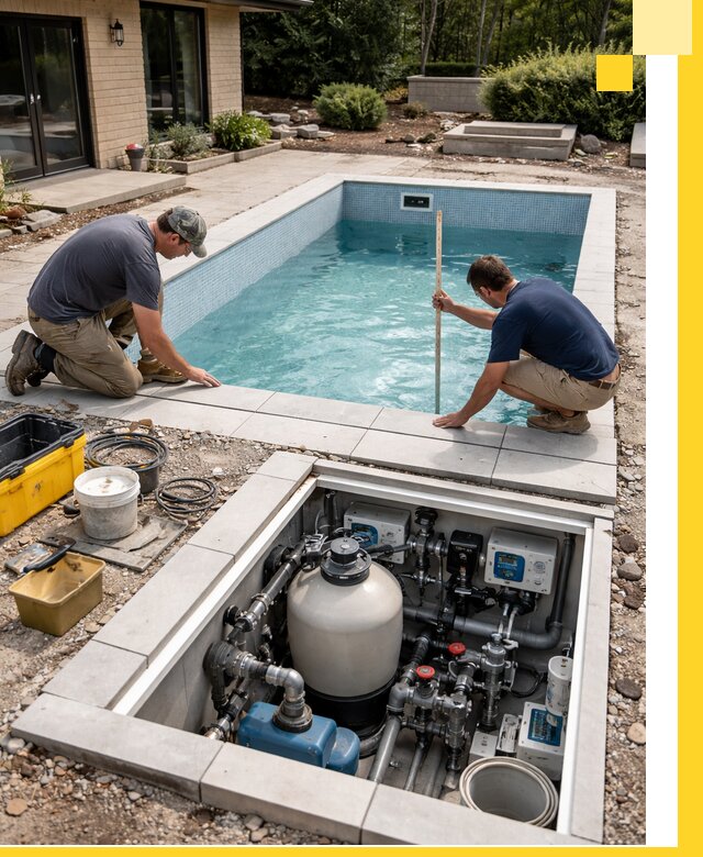 Строительство качественных домашних бассейнов под ключ в Дальнегорске