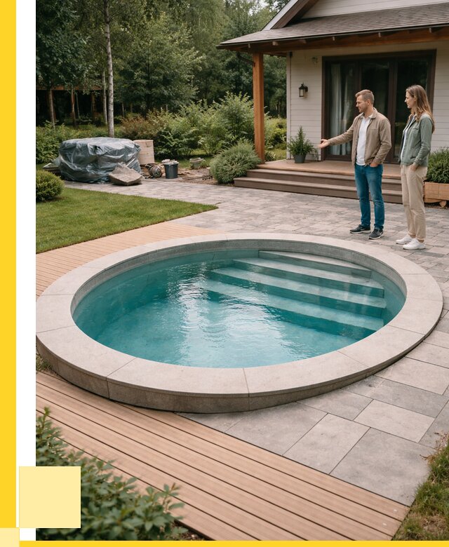 Бассейн на даче под ключ в Дальнегорске от 206080 р., ЭриданДль