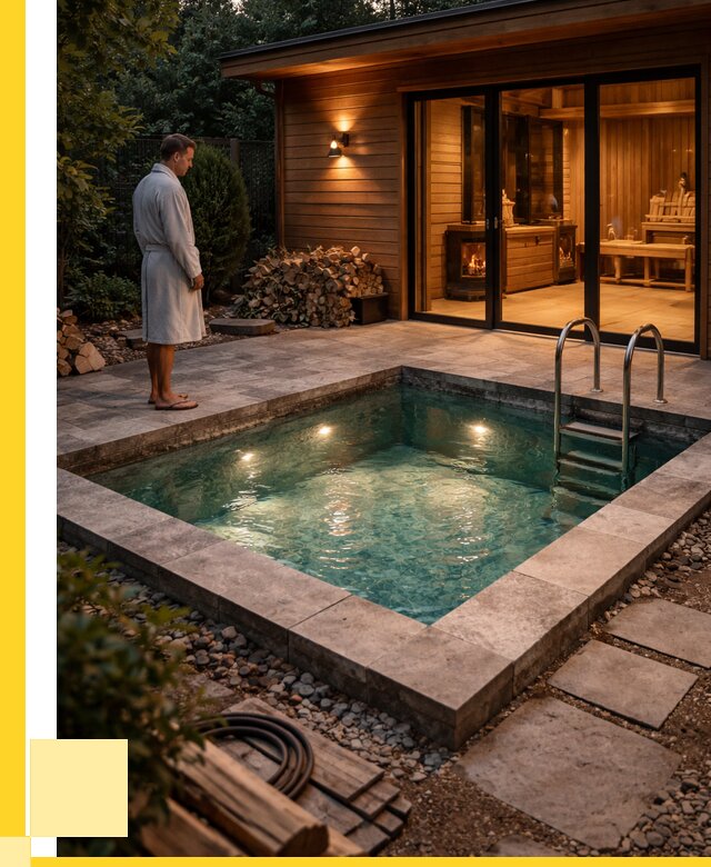 Бани с бассейном под ключ в Дальнегорске от 97888 р. | ЭриданДль