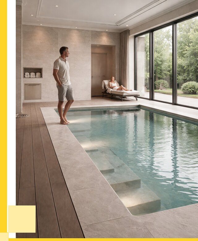 Бассейны в коттедже под ключ в Дальнегорске от 1236480 р. | ЭриданДль