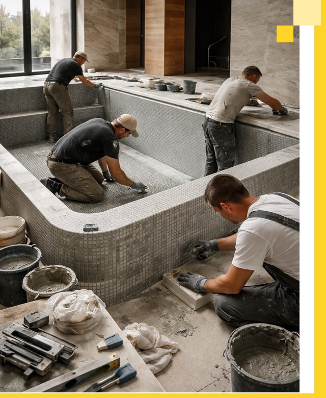 Строительство и установка СПА бассейнов под ключ в Дальнегорске