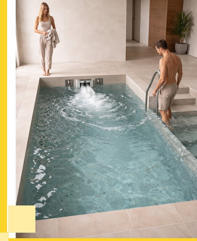 Бассейн с противотоком в Дальнегорске от 257600 р. | ЭриданДль