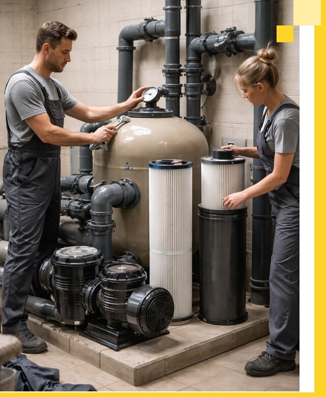 Фильтры и системы фильтрации для бассейнов в Дальнегорске