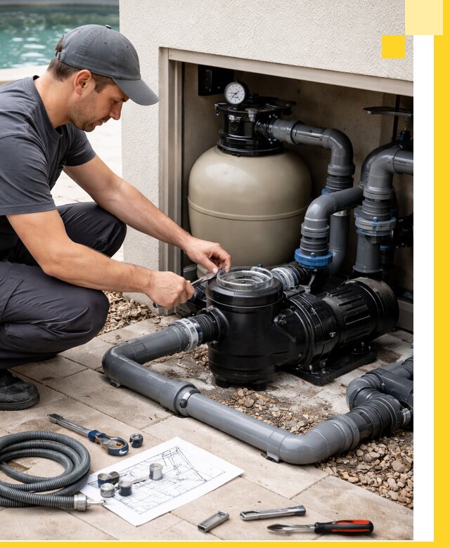 Поставка, монтаж и сервис насосов для бассейнов в Дальнегорске