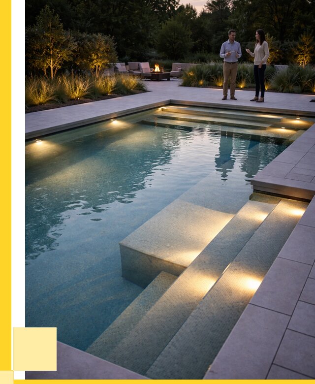 Освещение бассейнов в Дальнегорске под ключ от 25760 р. | ЭриданДль