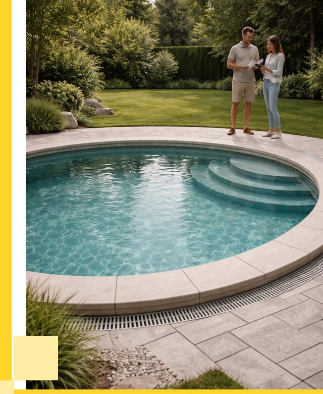 Круглые каркасные бассейны купить в Дальнегорске от 257600 р. | ЭриданДль