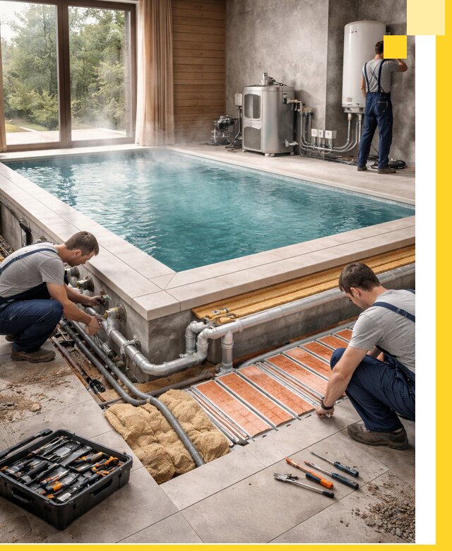 Проектирование и строительство тёплых бассейнов в Дальнегорске