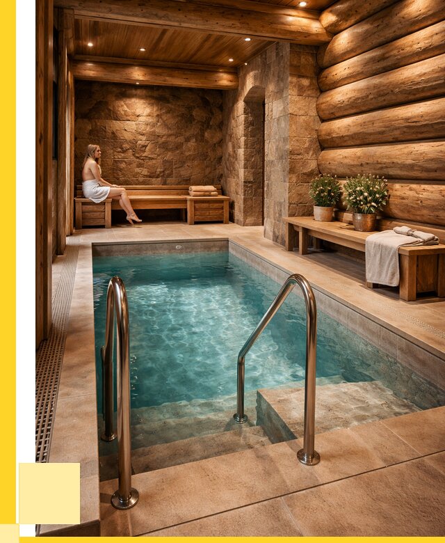 Аренда бани с бассейном в Дальнегорске от 1545600 р. | ЭриданДль