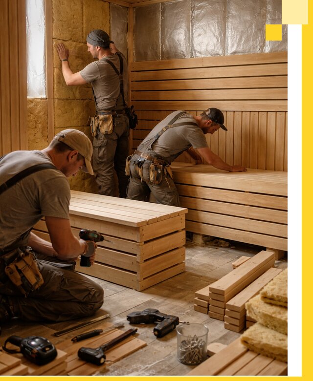 Профессиональное строительство саун под ключ в Дальнегорске