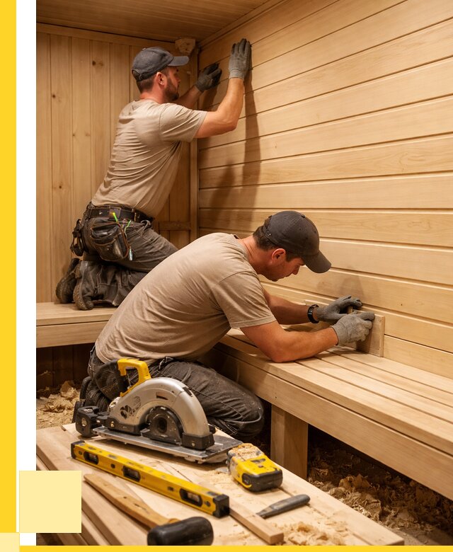 Обшивка саун вагонкой в Дальнегорске от 2576 р. | ЭриданДль