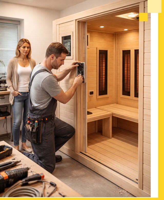 Инфракрасные сауны под ключ в Дальнегорске продажа и установка