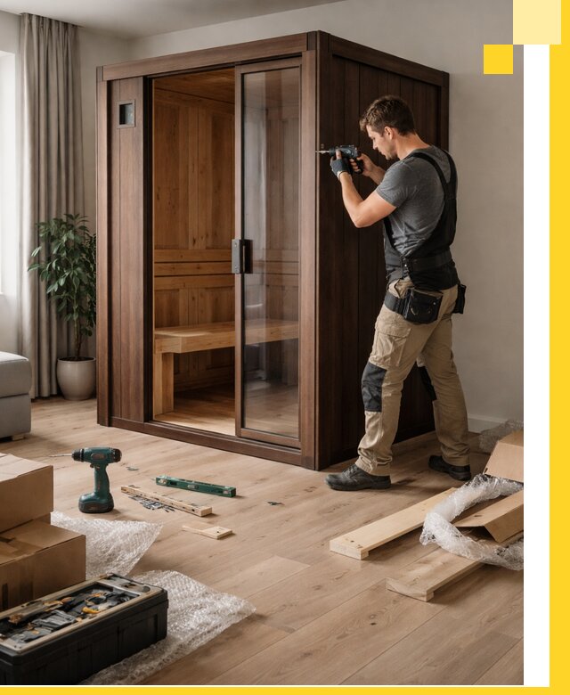 Установка и производство мини саун под ключ в Дальнегорске